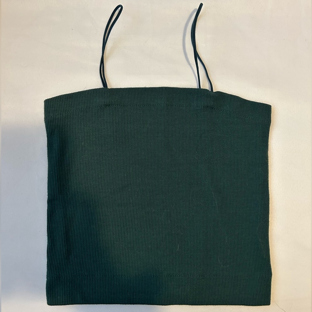American Eagle dark green tank top